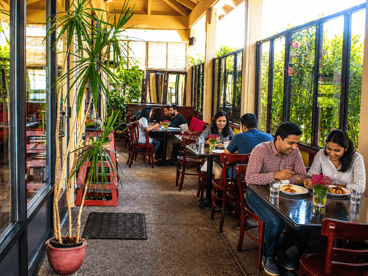 Our Outdoor Seating