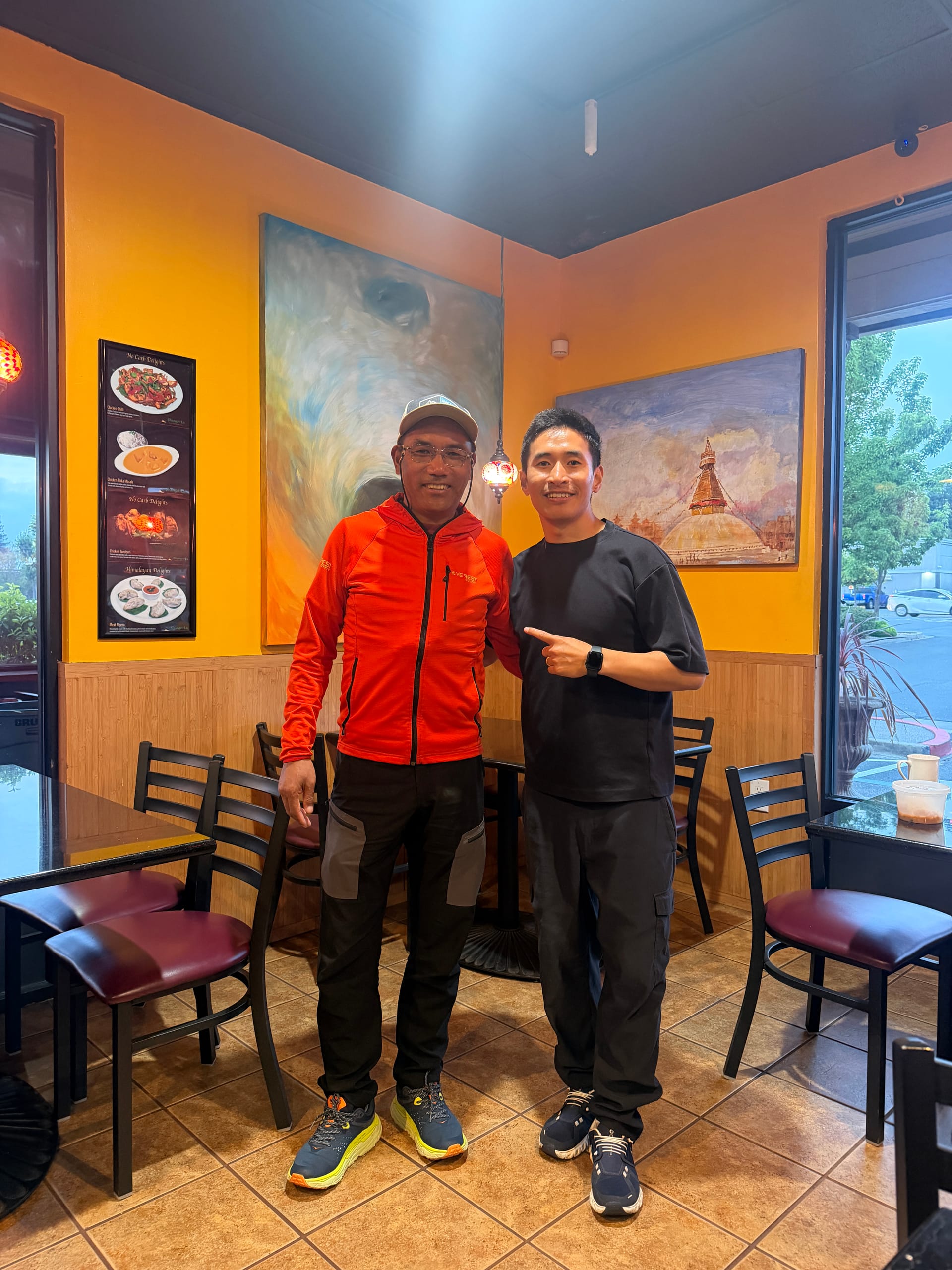 Everest Man Kami Rita Sherpa (Left)